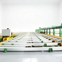 Mesa de enfriamiento de extrusión de aluminio 1100T para línea de producción de perfiles de aluminio