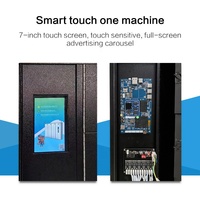 Casier intelligent RFID avec serrure électronique, construction métallique durable, fermeture automatique de la porte, capacité de 67 lb, structure assemblée UPUS