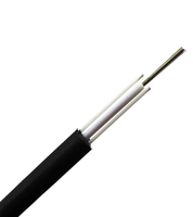 Câble optique non métallique de type bundle central extérieur GYFXY avec 2, 4, 12 et 24 fibres, certifié ISO/ROHS/CE