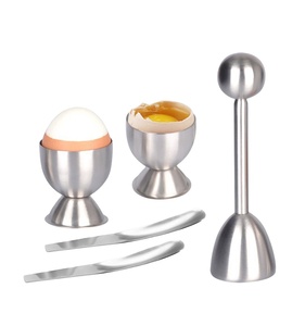 Productos de Tendencia 2026, Novedades en Utensilios de Cocina, Juego de 5 Cucharas de Acero Inoxidable 304 para Huevos - Product Image 6