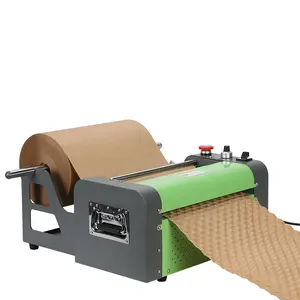 Neue Trend papier blasen maschine Kraft papier Void Fill Bubble Machine Elektrischer Papier wickel spender