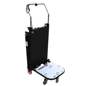 2 Battery Stair Climbing Hand Truck 3000W Electric Power 500kg Load Stair Climber Crawler Stair <strong>Dolly</strong> Cart with Crawler Belt - Product Image 5