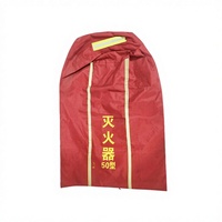 Housse de protection pour extincteur, imperméable, protection solaire, anti-poussière, tissu Oxford, équipement de protection incendie, couleur rouge, origine Hebei