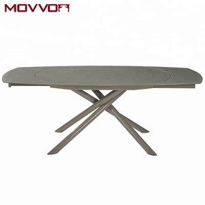 Di alta Qualità Superiore di <span class=keywords><strong>Vetro</strong></span> da cucina <span class=keywords><strong>tavolo</strong></span> da <span class=keywords><strong>pranzo</strong></span> di lusso Moderno 6 Sedili Solido per Sala da <span class=keywords><strong>pranzo</strong></span> - Product Image 1