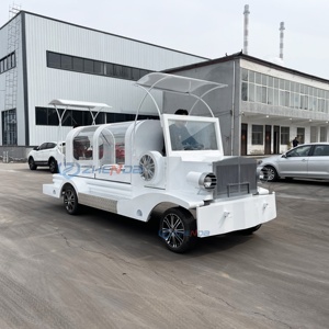 Firm Hearse Car Deluxe Electric Funeral Hearse Reliable Towable Hearse - Product Image 5