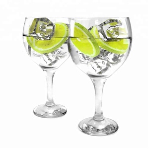 Venta al por mayor 750ml gran tallo grueso globo <span class=keywords><strong>gin</strong></span> copa de vidrio de vino - Product Image 2