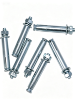 Ancres à percussion standard à tête large, vis externe métrique M6-M27, galvanisées électrolytiquement et par trempage à chaud, directement de l'usine