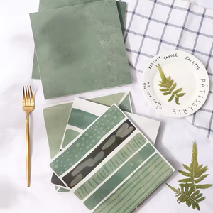 Cao Màu Xanh Lá Cây Retro Ma-rốc Cổ Tuổi <span class=keywords><strong>Handmade</strong></span> Sứ Gạch Vuông Bóng Matte Chống Trượt Cho Nội Thất Cho Nhà Kho Phòng - Product Image 1