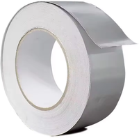 Ruban adhésif en aluminium auto-adhésif imperméable pour la réparation et l'étanchéité des conduites de construction résistantes à la chaleur pour systèmes CVC et réfrigérateurs