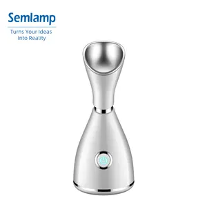 Tùy Chỉnh Chuyên Nghiệp Xách Tay Mini Tần Số Cao Ấm Mặt Spa Nano Mist Sprayer Ionic Facial Steamer Đối Với Trang Chủ Sử Dụng