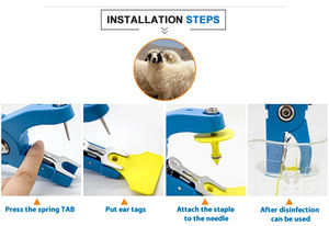 खेत पशु उपकरण कान टैग क्रम संख्या मुद्रण के साथ मवेशी भेड़ सुअर कान टैग - Product Image 6