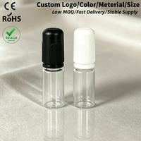 Bouteilles en plastique vides souples et compressibles personnalisables avec logo, 10ml, 30ml, 50ml, 60ml, échantillon gratuit