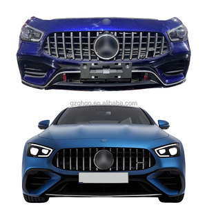 Pour Mercedes Benz GT290 <span class=keywords><strong>AMG</strong></span> ensemble de buse avant <span class=keywords><strong>GTS</strong></span> GTR GTC pare-chocs et pare-chocs de voiture Surround de calandre avant - Product Image 1