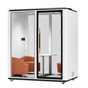 Bán Buôn Văn Phòng Pod Màu Xanh Lá Cây Vừa prefab Cuộc Họp Di Chuyển Đa-Người Văn Phòng Vỏ Cho Nhà Văn Phòng Phòng Khách Trường - Product Image 5