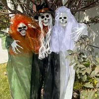 Nouvelles décorations d'Halloween style américain pour maison hantée chinoise, accessoires de costume de squelette, effrayant pour les fêtes et les farces