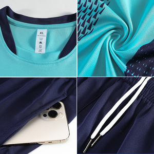 <span class=keywords><strong>Kit</strong></span> da Calcio Personalizzati Completi in Tessuto di Poliestere Nuova Stagione Maglie da Calcio Retrò a Maniche Corte Divisa da Calcio per Bambini X931 - Product Image 5