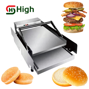 Grille-pain électrique commercial de chignon de hamburger pour le grille-pain industriel <span class=keywords><strong>professionnel</strong></span> d'acier inoxydable de restaurant - Product Image 1