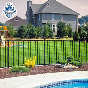 Panneau de clôture en <span class=keywords><strong>palissade</strong></span> galvanisé en fer forgé pour jardin extérieur bon marché - Product Image 3