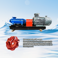Pompe haute pression 0,2 - 500+ M³/h, pompe de surpression multi-étages adaptée à la purification par osmose inverse et aux lignes de lavage industrielles