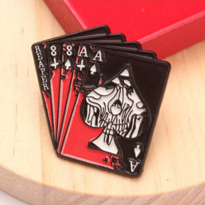 Broche en émail créative sur le thème du Grim Reaper occidental, motif de dessin animé d'anime, accessoire pour sac à dos, vêtements, cadeau unique et petit - Product Image 2