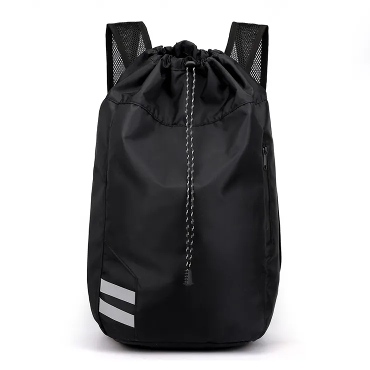 กระเป๋าเป้สะพายหลังสำหรับเล่นกีฬายิม,กระเป๋าบาสเก็ตบอลแบบเชือกรูดกันน้ำกระเป๋าสำหรับฝึกซ้อมกลางแจ้ง