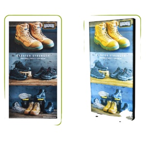 ผ้าสแปนเด็กซ์ กล่องไฟแบบกำหนดเอง กล่องไฟ LED บางเฉียบ กล่องไฟ 6*3 แบบพกพา - Product Image 2