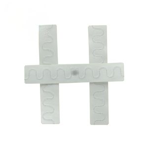 Étiquette de lavage réutilisable résistante aux hautes températures GSC, en lin, 13,56 MHz, lavable - Product Image 1