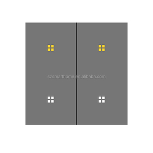 Interruttore a Muro Intelligente 1/2/<span class=keywords><strong>3</strong></span>/4 Vie, Interruttore Luce Tuya Wi-Fi con Pulsante Scena, Doppia Alimentazione, Design Moderno, Vendita Calda, Ottima Qualità - Product Image 2