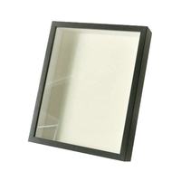 Noyer blanc noir MDF 7x7 "8" pouces décoration Art photo cadre Photo profonde 3D ombre boîte cadre avec plexiglas