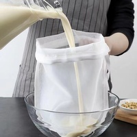 פרו איכות מזון כיתה BPA-משלוח ניילון שקיות רשת כל תכליתי מזון מסננת אגוז חלב מסנן תיק עבור מיצים, קר לחלוט