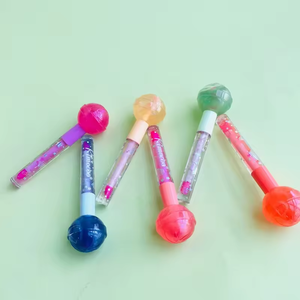 Rimocoo Huile à lèvres double embout effet lollipop, 6 couleurs, durable, brillance nacrée, <span class=keywords><strong>gloss</strong></span> à lèvres, cosmétiques de marque privée, vente en gros - Product Image 5