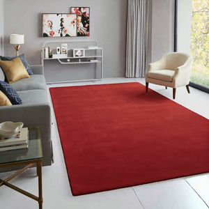 Tapis moderne épais et doux en laine shaggy 14 mm, antidérapant, à poils coupés 3D, pour l'exercice, la voiture, la chambre, le dortoir, le salon, la maison et les meubles. - Product Image 2