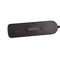 Extension électrique 5 voies, panneau d'alimentation domestique avec bouton à bascule électrique, barre lumineuse, prise d'extension colorée française