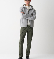 Sweat-shirts à capuche pour hommes, personnalisés, avec couche d'air rembourrée en mousse, épais, surdimensionnés, techniques, confortables, avec fermeture éclair – Fabricant