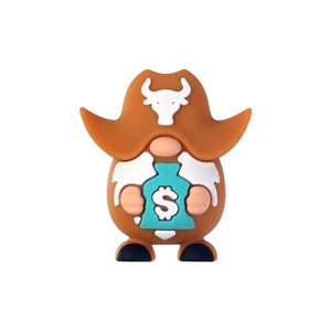 Xiximi Cuentas focales de silicona 3D con diseños de vaquero del oeste y cuentas para masticar, para la fabricación de bolígrafos y llaveros personalizables - Product Image 4