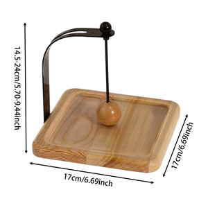 Wholesale Tabletop Wooden Tissue <b>Box</b> Holder Napkin <b>Storage</b> Rack Restaurant Desktop <b>Paper</b> Organizer Home Decoration Case - Product Image 3