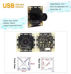 OV9281 CMOS <b>Sensor</b> 1MP Mono USB2.0 High-Speed <b>Camera</b> Module with 720P 120fps and Fixed Focus for <b>Motion</b> Observation Device - Product Image 2