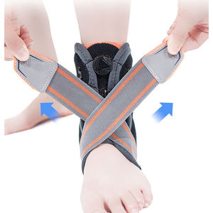 Logo Custom Ankle Brace Protector Fitness Basketball Sport <b>Foot</b> Guard Sprains Injury Wrap Ankle Sleeve - Product Image 3