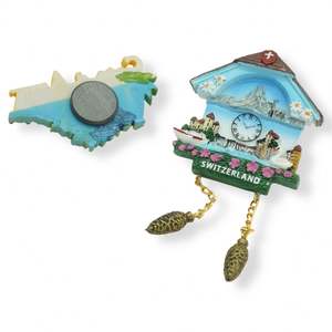 แม่เหล็กเรซิ่น 3 มิติ รูปประเทศเนปาล ทำมือ พิมพ์ลายตามสั่ง แม่เหล็กติดตู้เย็นโพลีเรซิ่น - Product Image 5