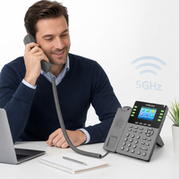 Flyingvoice P23GW Enterprise-Videotelefon 2,8-Zoll-IPS-Farbdisplay 8 SIP-Leitungen Dual-Gigabit-PoE USB 2.0 6 Schnellwahl-Tasten
