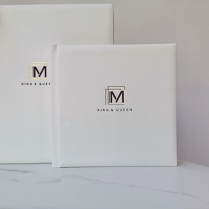 Usine chinoise personnalisée <span class=keywords><strong>couverture</strong></span> d'album de mariage <span class=keywords><strong>couverture</strong></span> rigide d'album <span class=keywords><strong>photo</strong></span> en cuir - Product Image 2