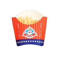 Boîtes à chips en carton personnalisées avec logo – Emballage jetable, recyclable et étanche pour la restauration rapide et les sushis