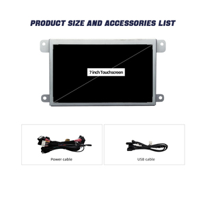 Pantalla de 7 Pulgadas para <span class=keywords><strong>Audi</strong></span> Q7 A6 C6 MMI 2G 3G Linux, CarPlay Inalámbrico, Android Auto, Arranque en 5 Segundos, Plug&Play, 2005-2014, DSP, Navegación GPS - Product Image 5