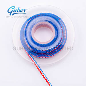 Staffe dentali elastiche ortodontiche O-ring legatura catene elettriche in due colori prodotti per l'igiene orale multiuso - Product Image 3