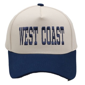 Casquette de baseball rétro personnalisée en coton pur avec broderie 3D, visière légère et couleurs assorties, pour hommes et femmes, à bord incurvé, idéale pour l'été - Product Image 1