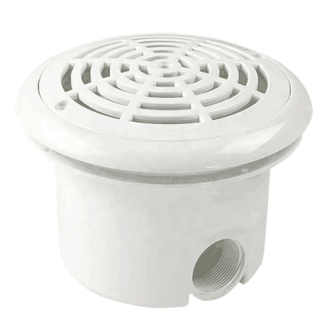 Useful Pipe Fitting Overflow Swimming Pool Accessories Gutter Drain 38mm Female Threaded ABS Main Drain