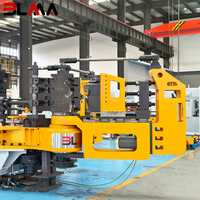 Machine de cintrage de tuyaux CNC entièrement électrique à 12 axes, robuste, 100/115/130CNC-12A-MS, avec CLR de 500 mm pour les tuyaux de grue de construction