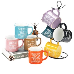 Nueva llegada esmalte de cerámica personalizado Hunan esmalte imitación Mini taza de café - Product Image 1