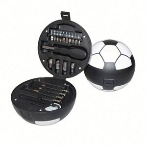 Custom Soccer Ball Shaped Tool <b>Set</b> with Multi-Function Gadgets for Personalized Promotional <b>Gift</b>, Compact & Portable - Product Image 4