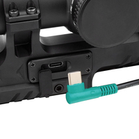 SPECPRECISION Lunette Électronique LPVO 34 mm avec Levier de Changement et Accessoires de Montage